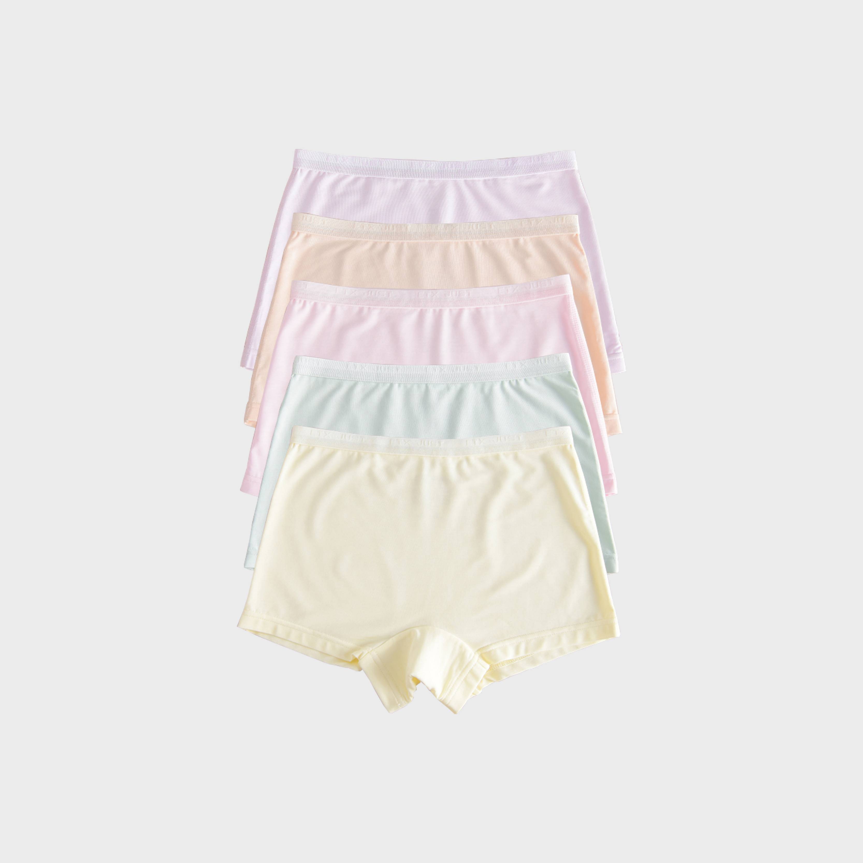 [GB351] 5-Pack Class A 80S Modal Girls' Underwear