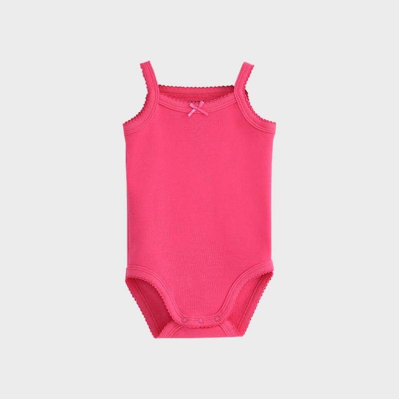 [AD089] Vibrant Pink Baby Romper