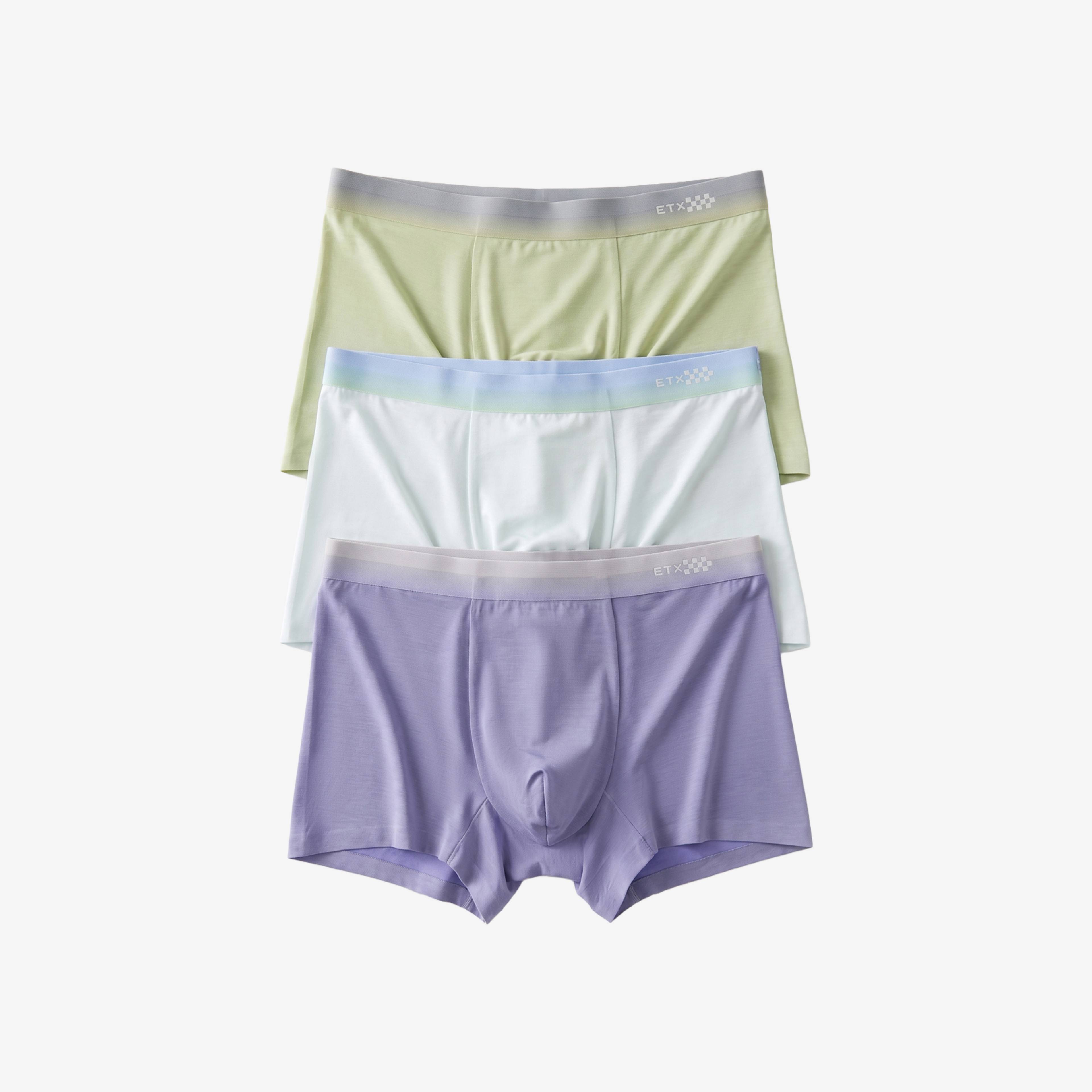 [GB162] ETX JUST Boys’ 3-Pack Premium Bamboo Boxer Briefs | Ultra-Soft Stretch Underwear