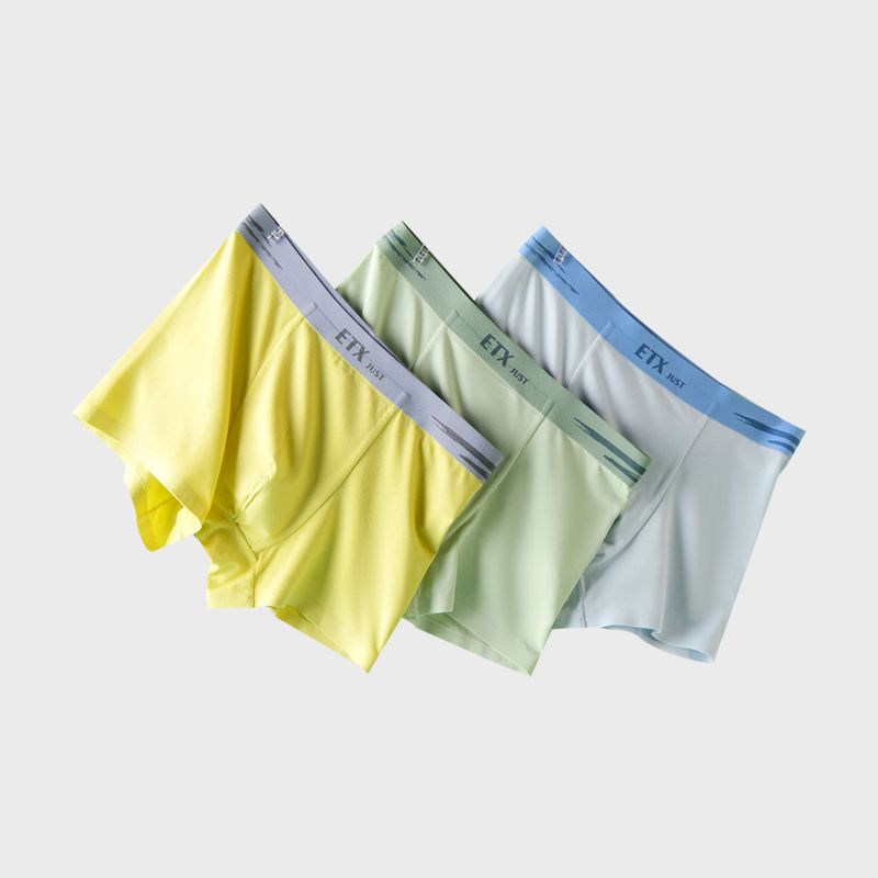 [GB221] 3-Pack Boys' Seamless Boxer Briefs as Comfy as Second-Skin 