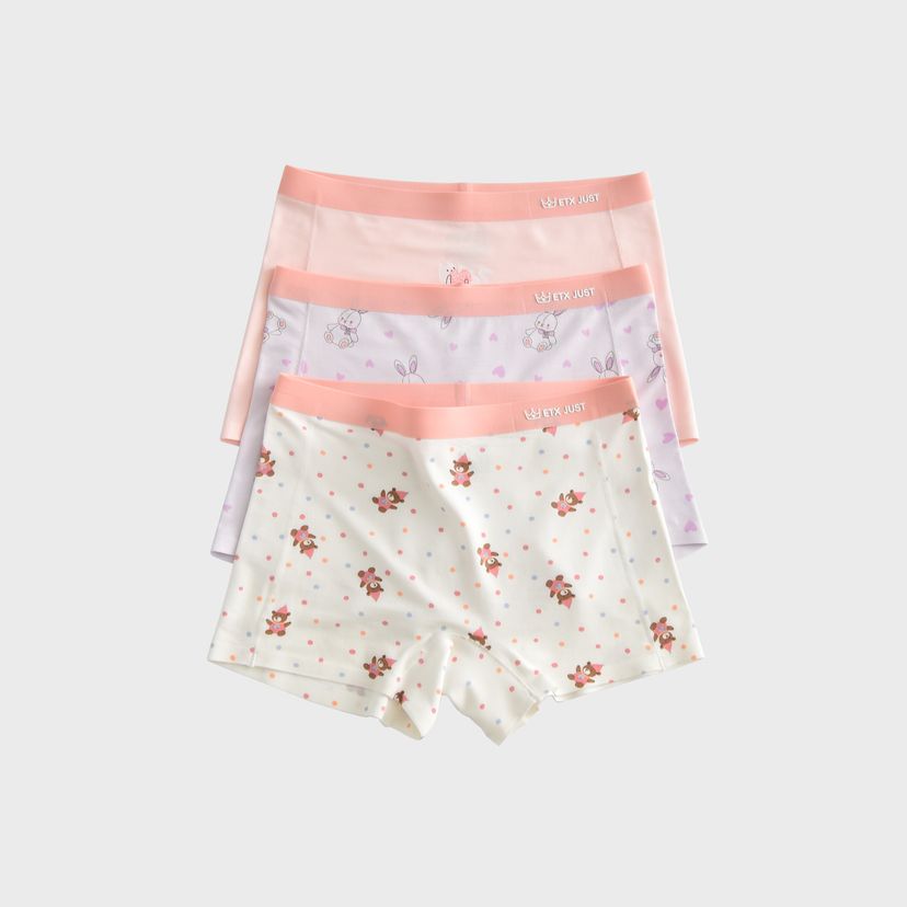 [GB151] Girls' 50S Seamless Modal Underwear